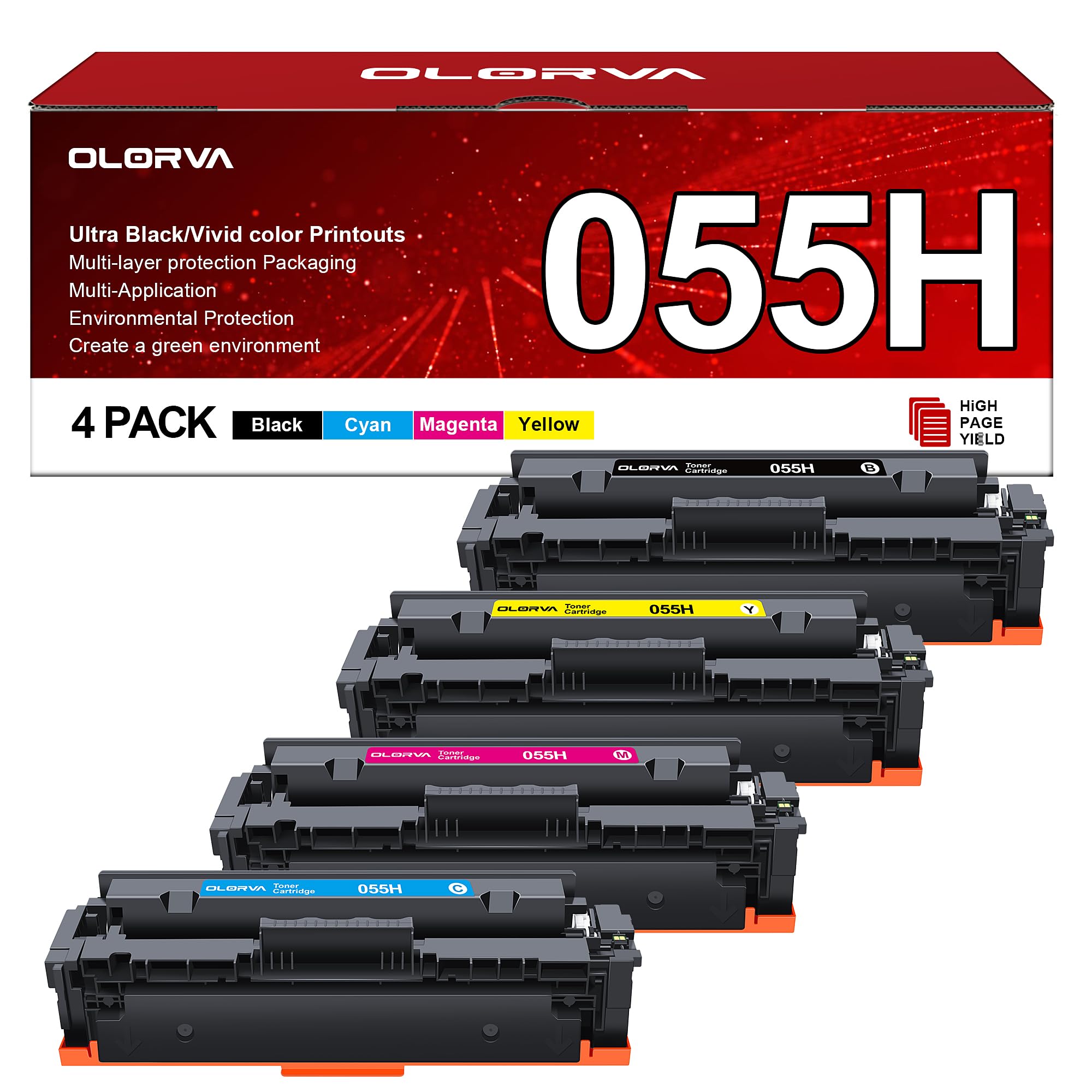 Amazon.co.jp: 055トナーカートリッジセット|Canon 055トナー